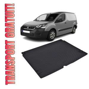 Tavita Portbagaj PEUGEOT Partner 5 locuri 2008-2018, protectie portbagaj, din cauciuc 100%, pentru autoturismul PEUGEOT Partner 5