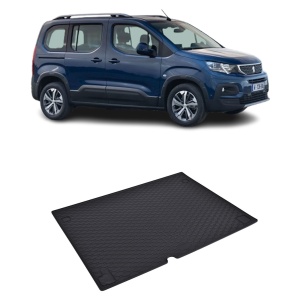 Tavita Portbagaj PEUGEOT Rifter 5 locuri 2019- prezent, protectie portbagaj, din cauciuc 100%, pentru autoturismul PEUGEOT Rifter 5