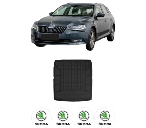 Tavita Portbagaj SKODA SUPERB III Estate (3V5) din 2015-2024, Protectie Portbagaj Auto SKODA - Img 2