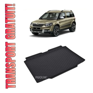 Tavita Portbagaj SKODA Yeti 2009-2017, protectie portbagaj, din cauciuc 100%, pentru autoturismul SKODA Yeti