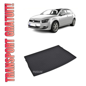 Tavita Portbagaj Volkswagen Golf Sportsvan 2014-2020, protectie portbagaj, din cauciuc 100%, pentru autoturismul Volkswagen Golf Sportsvan