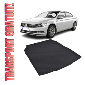 Tavita Portbagaj Volkswagen Passat Sedan 2019-prezent, protectie portbagaj, din cauciuc 100%, pentru autoturismul Volkswagen Passat Sedan