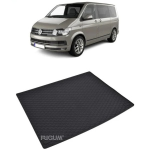 Tavita Portbagaj Volkswagen T6.1 2019-prezent, protectie portbagaj, din cauciuc 100%, pentru autoturismul Volkswagen T6.1 L2