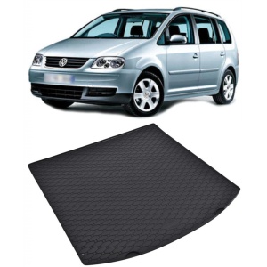 Tavita Portbagaj Volkswagen Touran 2003-2015, protectie portbagaj, din cauciuc 100%, pentru autoturismul Volkswagen Touran