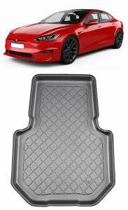 Tesla Model S Coupe din 07.2012 - 03.2015 *1, Tavita Pentru Portbagaj Lux Premium Dedicata, accesorii pentru autoturismul tau - masina v186602