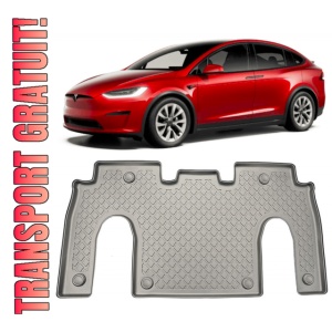 Tesla Model Set covorase auto tip tavita compatibile Tesla Model X Facelift fabricatie 01.2021 - prezent, caroserie suv, 6 locuri, rand 2