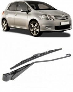 Toyota Auris Brat stergator pentru luneta spate cu lamela 350 mm, compatibil cu Toyota Auris Hatchback fabricat intre 2006-2012, calitate extra accesorii pentru autoturismul tau - masina v91985