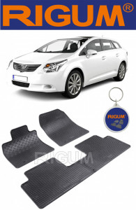Toyota Avensis III, Combi, fabricat din 01.2009 - 08.2018, set covorase auto dedicate, din cauciuc 100% Premium accesorii pentru autoturismul tau - masina v157868