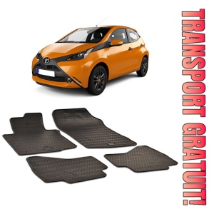 Toyota Aygo (2014-2025) Set 4 covorase auto cauciuc Urban Line