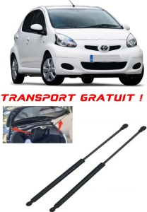 TOYOTA AYGO (_B1_) - Set 2 amortizoare pentru portbagaj / haion compatibil cu TOYOTA AYGO (_B1_) fabricat 2005 – 2014 accesorii pentru autoturismul tau - masina v28088