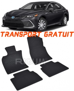 Toyota Camry set covorase auto dedicate, din cauciuc dedicate Toyota Camry Hybrid fabricatie 2018 - prezent, caroserie sedan accesorii pentru autoturismul tau - masina v112864