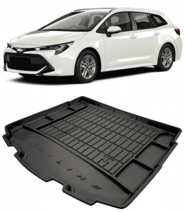 Toyota Corolla XII E210 Combi din 03.2019 - Prezent, Tavita Pentru Portbagaj Lux Premium Dedicata, Portbagaj Inferior *1 accesorii pentru autoturismul tau - masina v186406
