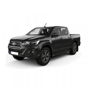 Toyota Hilux, Pick-Up, fabricat din 09.2016 - Prezent, set covorase auto dedicate, din cauciuc 100% Premium accesorii pentru autoturismul tau - masina v160402