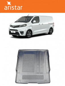 Toyota Proace Verso Van din 01.2016 - Prezent, Tavita Pentru Portbagaj Lux Premium Dedicata, Ampatament L2 Mediu In Spatele Randului 2 (Scaune Culisate In Spate) *1 accesorii pentru autoturismul tau - masina v186288