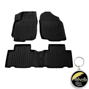 Toyota Rav 4 (Xa40) (2013-2018) Set covorase auto cauciuc G.Modern Line 3D transport gratuit accesorii pentru autoturismul tau - masina v49826