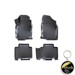 Toyota Rav 4 XA40 IV 2012-2018 Set 4 covorase auto din cauciuc tip tavita premium line 3D accesorii pentru autoturismul tau - masina v241865