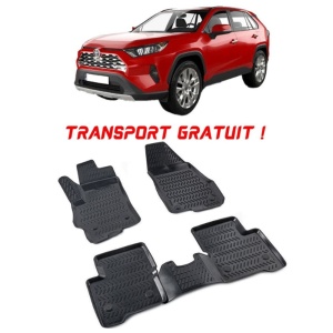 Toyota Rav 4 XA40 IV 2012-2018 Set 4 covorase auto din cauciuc tip tavita premium line 3D - Transport Gratuit! accesorii pentru autoturismul tau - masina v48178