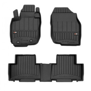 Toyota Rav4 III Din 02.2006 - 02.2013, Suv , Set Covorase Auto Tip Tavita Premium 3D, din cauciuc accesorii pentru autoturismul tau - masina v162330