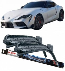 Toyota Supra Set 2 stergatoare parbriz Bosch Bosch Aerotwin 55 cm/53 cm compatibile cu Toyota Supra (Db_) din 2019 (55 cm / 53 cm) accesorii pentru autoturismul tau - masina v123684