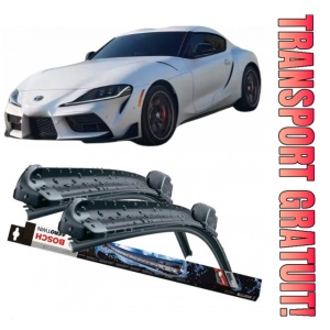 Toyota Supra Set 2 stergatoare parbriz Bosch Bosch Aerotwin 55 cm/53 cm compatibile cu Toyota Supra (Db_) din 2019 (55 cm / 53 cm)