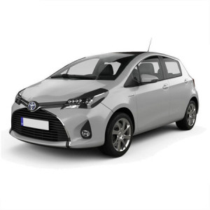 Toyota Yaris III, Hatchback, Din 09.2011 - 08.2020 , Set Covorase Auto Tip Tavita Premium 3D, din cauciuc accesorii pentru autoturismul tau - masina v170972