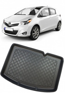 Toyota Yaris III Hybrid Hatchback din 2015 - 08.2020, Tavita Pentru Portbagaj Lux Premium Dedicata, Portbagaj Inferior *1 accesorii pentru autoturismul tau - masina v202070