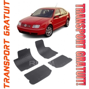 Volkswagen Bora I, Sedan, fabricat din 1998 - 2005, set covorase auto dedicate, din cauciuc 100% Premium
