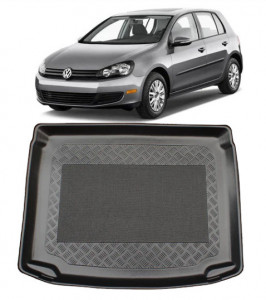 Volkswagen Golf 6 Plus Hatchback din 04.2009 - 2012, Tavita Pentru Portbagaj Lux Premium Dedicata, Portbagaj Inferior Roata Rezerva Ingusta *1 accesorii pentru autoturismul tau - masina v188088