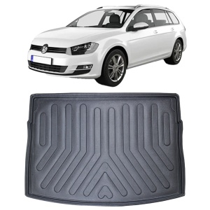 Volkswagen Golf 7 (Cu Podea Inalta) 2012-2019 Tavita cauciuc pentru protectie portbagaj dedicata pentru VOLKSWAGEN Golf Transport Gratuit accesorii pentru autoturismul tau - masina v23620