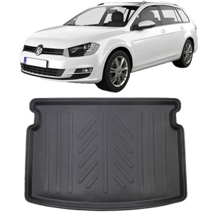 Volkswagen Golf 7 (Cu Podea Joasa) 2012-2019 Tavita cauciuc pentru protectie portbagaj dedicata pentru VOLKSWAGEN Golf Transport Gratuit