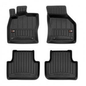 Volkswagen Golf 7 Sportsvan Din 05.2014 - 12.2020, Combi , Set Covorase Auto Tip Tavita Premium 3D, din cauciuc accesorii pentru autoturismul tau - masina v163595
