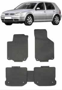 Volkswagen Golf IV (1997-2010) Set 5 covorase auto cauciuc Exclusive Line accesorii pentru autoturismul tau - masina v237769