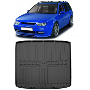 Volkswagen Golf IV Combi Cu Podea Joasa (1997-2003) Tavita cauciuc pentru protectie portbagaj accesorii pentru autoturismul tau - masina v226537