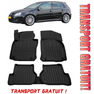 Volkswagen Golf V (2003-2008) Set covorase auto cauciuc G.Modern Line 3D transport gratuit