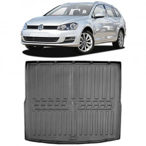 Volkswagen Golf VI Combi (2008-2012) Tavita cauciuc pentru protectie portbagaj accesorii pentru autoturismul tau - masina v225852