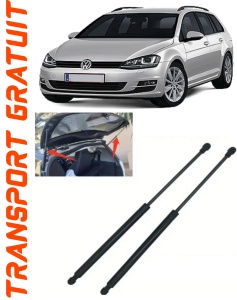 Volkswagen Golf VII Set 2 amortizoare pentru portbagaj / haion Krosno compatibil cu Volkswagen Golf VII Combi fabricat intre 2014-2020 accesorii pentru autoturismul tau - masina v87125