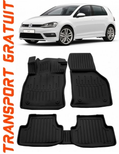 Volkswagen Golf VIII (2020-) Set covorase auto cauciuc G.Modern Line 3D accesorii pentru autoturismul tau - masina v239873