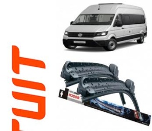 Volkswagen Grand Set 2 stergatoare parbriz Bosch Bosch Aerotwin compatibile cu Volkswagen Grand 2019 (70 cm / 65 cm) accesorii pentru autoturismul tau - masina v132394