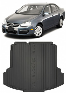 Volkswagen Jetta V din 08.2005 - 2011 Sedan Fara Separatoare *1, Tavita Pentru Portbagaj Lux Premium Dedicata, accesorii pentru autoturismul tau - masina v182926