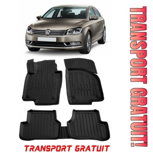 Volkswagen Passat B7 (2010-2014) Set covorase auto cauciuc G.Modern Line 3D transport gratuit