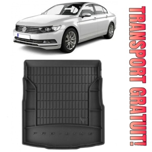 Volkswagen Passat B8 Sedan din 2015 - Prezent (Roata Rezerva Normala) *1 , Tavita Pentru Portbagaj Lux Premium Dedicata,