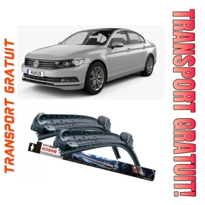 Volkswagen Passat B8 Set 2 stergatoare parbriz Bosch Bosch Aerotwin 65 cm/47.5 cm compatibile cu Volkswagen Passat B8 (3G2, Cb2) din 2014 (65 cm / 47.5 cm)