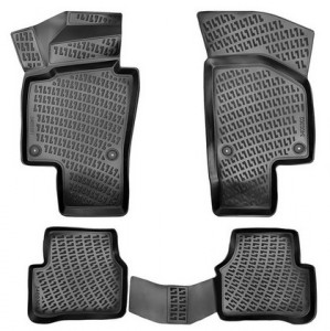 Volkswagen Passat CC 2005-2010 Set 4 covorase auto din cauciuc tip tavita premium line 3D accesorii pentru autoturismul tau - masina v243183