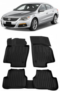 Volkswagen Passat Cc (2008-2017) Set covorase auto cauciuc G.Modern Line 3D