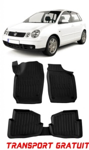 Volkswagen Polo IV (2001-2009) Set covorase auto cauciuc G.Modern Line 3D transport gratuit accesorii pentru autoturismul tau - masina v49722