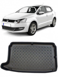 Volkswagen Polo V Hatchback din 05.2009 - 09.2017, Tavita Pentru Portbagaj Lux Premium Dedicata, Portbagaj Superior *1 accesorii pentru autoturismul tau - masina v203434