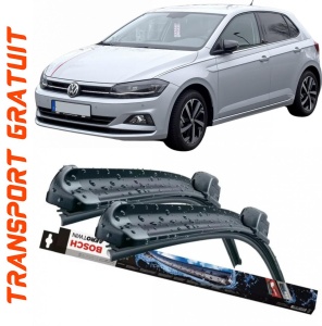 Volkswagen Polo VI Set 2 stergatoare parbriz Bosch Aerotwin 600/475mm compatibile cu Volkswagen Polo VI (2017-prezent) (65 cm / 45 cm) accesorii pentru autoturismul tau - masina v115576