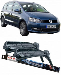 Volkswagen Sharan Set 2 stergatoare parbriz Bosch Bosch Aerotwin 70 cm/40 cm compatibile cu Volkswagen Sharan Van (7N1, 7N2) din 2010-2015 (70 cm / 40 cm) accesorii pentru autoturismul tau - masina v122070