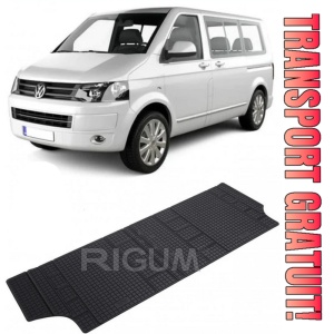 Volkswagen T5 MultIVan, Van, fabricat din 2003 - 05.2015, Rand 2, set covorase auto dedicate, din cauciuc 100% Premium