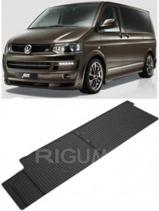 Volkswagen T5 Transporter, Van, fabricat din 2003 - 05.2015, Rand 2, set covorase auto dedicate, din cauciuc 100% Premium accesorii pentru autoturismul tau - masina v160111